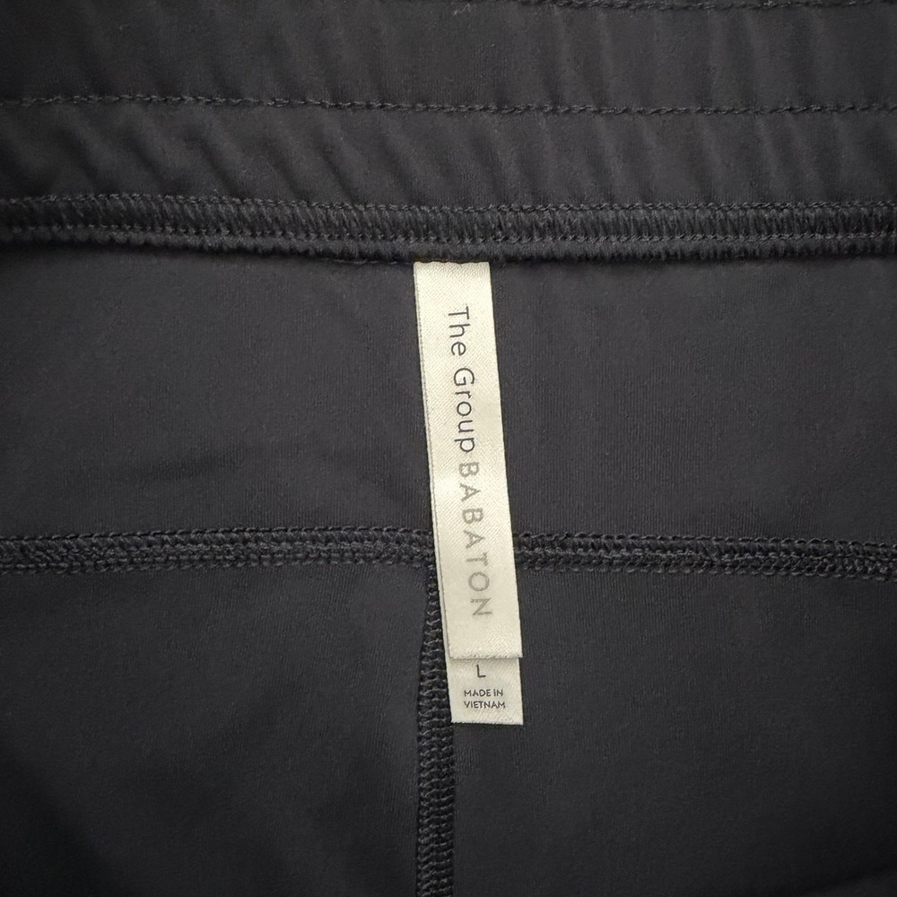 Aritzia Babaton The Group Pants Womens Large Black Pull-On Stretch Office Career - Picture 2 of 7